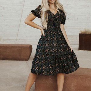 Bohme Mallory Empire Waits Dress